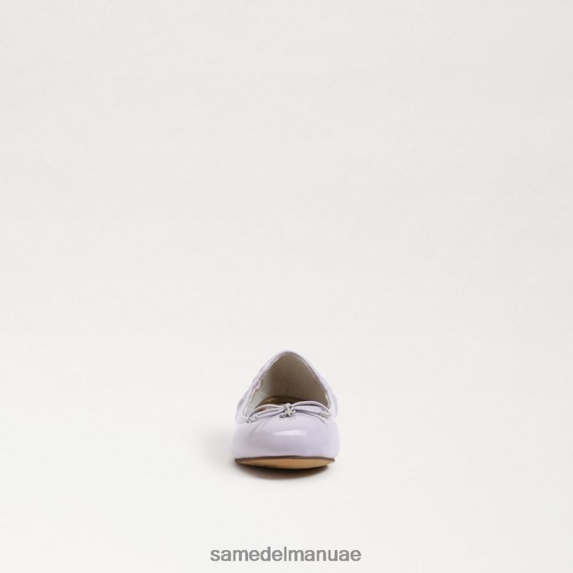 أرجواني ناعم أحذية Sam Edelman أطفال شقة باليه فيليسيا 246L6T1000