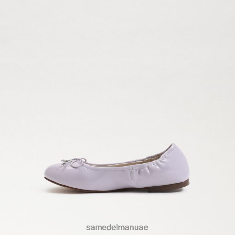 أرجواني ناعم أحذية Sam Edelman أطفال شقة باليه فيليسيا 246L6T1000