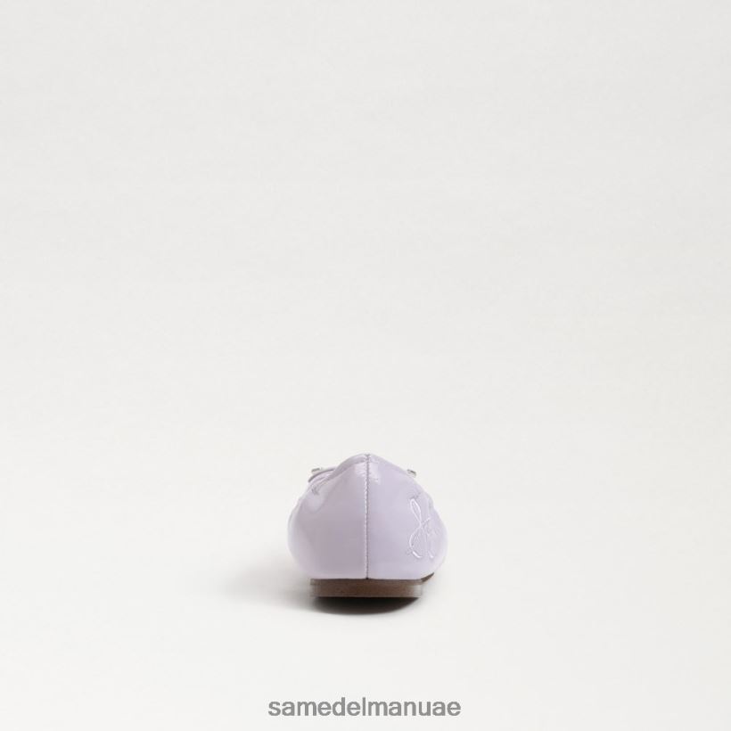 أرجواني ناعم أحذية Sam Edelman أطفال شقة باليه فيليسيا 246L6T1000