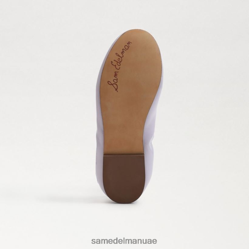 أرجواني ناعم أحذية Sam Edelman أطفال شقة باليه فيليسيا 246L6T1000