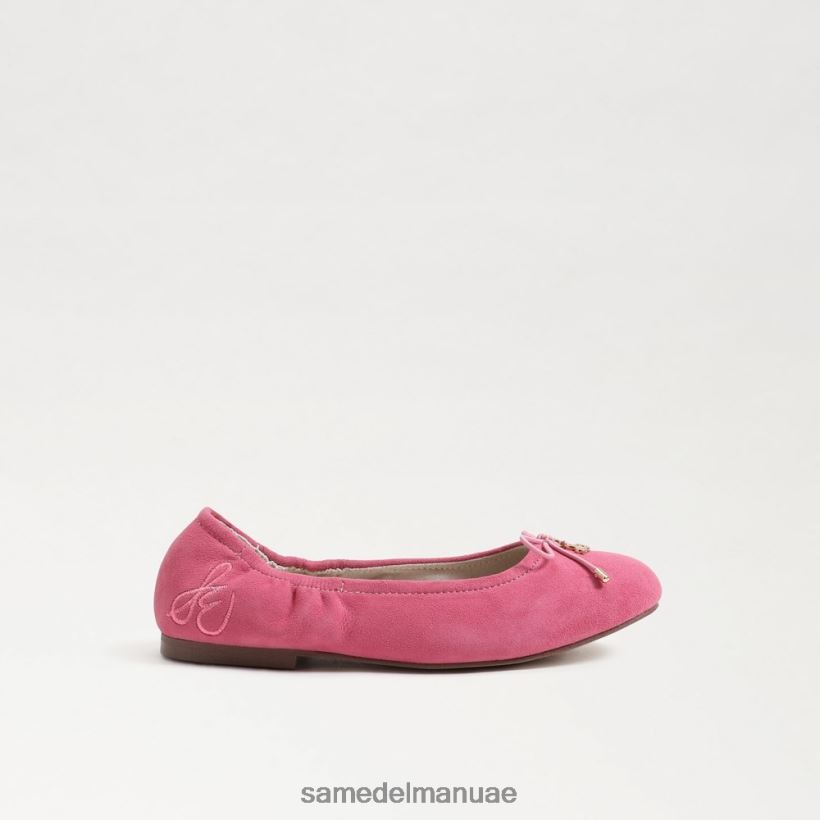 الأزالية الوردي أحذية Sam Edelman أطفال شقة باليه فيليسيا 246L6T1001