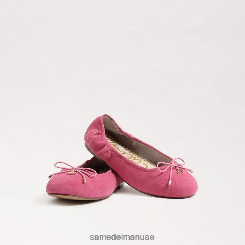 الأزالية الوردي أحذية Sam Edelman أطفال شقة باليه فيليسيا 246L6T1001