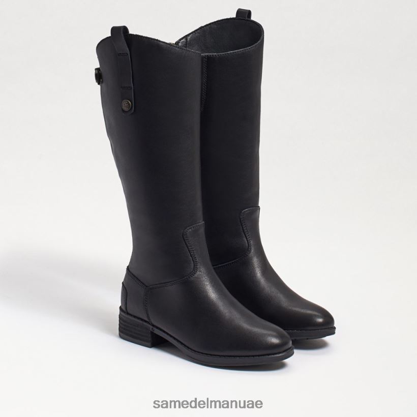 جلد أسود أحذية Sam Edelman أطفال حذاء ركوب بنس 246L6T1007