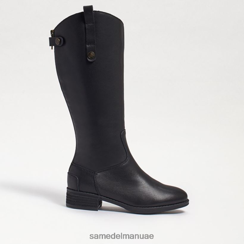 جلد أسود أحذية Sam Edelman أطفال حذاء ركوب بنس 246L6T1007