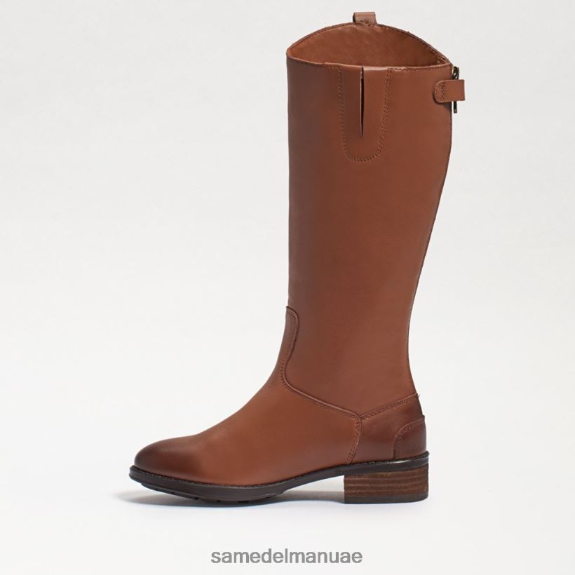 جلد ويسكي جديد أحذية Sam Edelman أطفال حذاء ركوب بنس 246L6T1008
