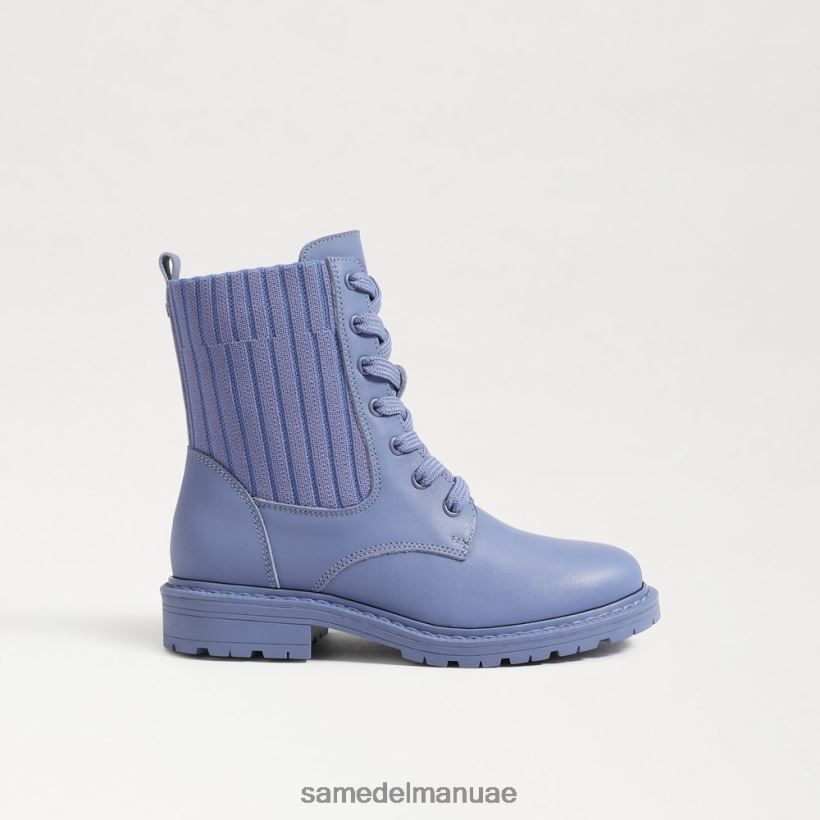 البنفسجي المغبر أحذية Sam Edelman أطفال التمهيد القتالي ليديل 246L6T1011