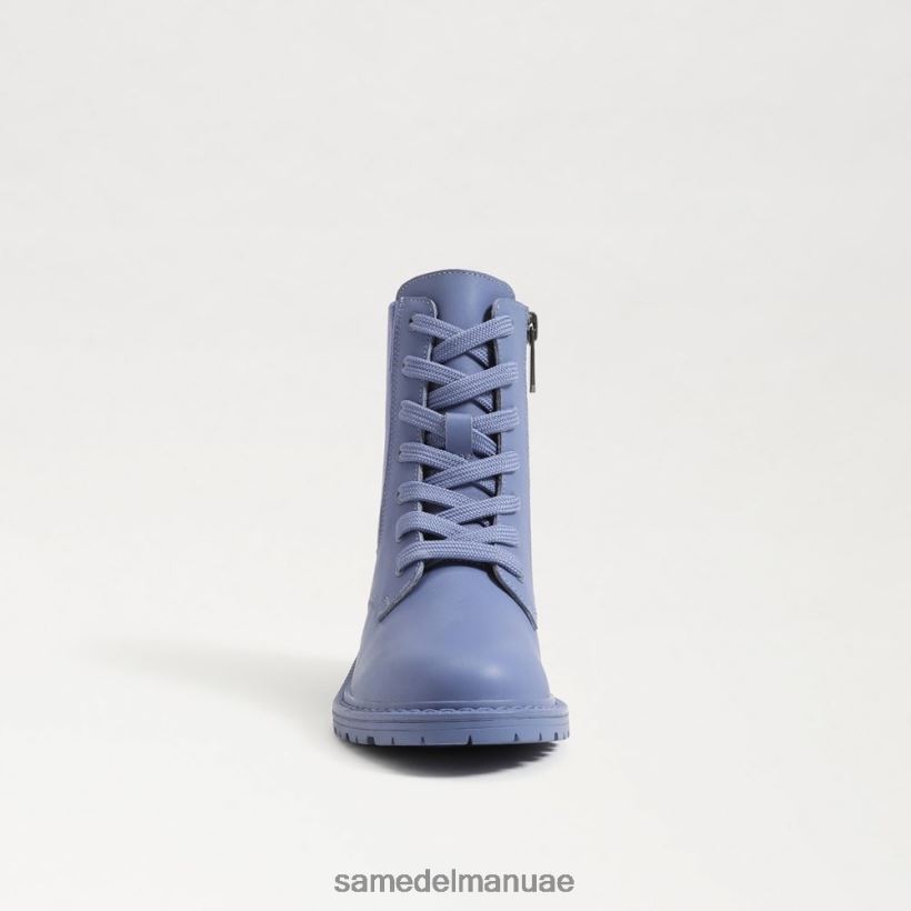 البنفسجي المغبر أحذية Sam Edelman أطفال التمهيد القتالي ليديل 246L6T1011