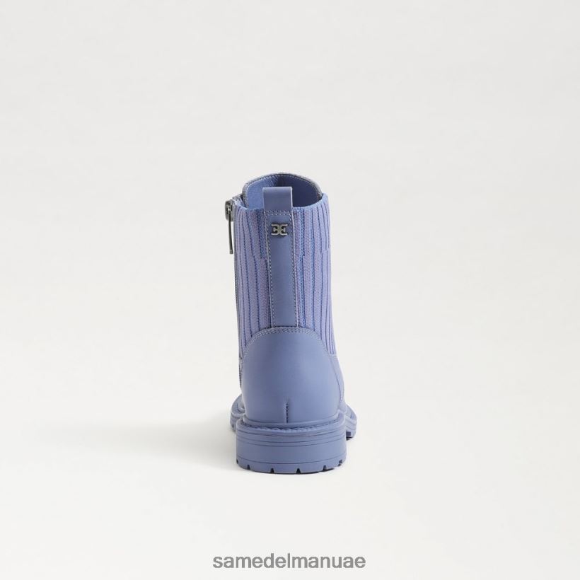 البنفسجي المغبر أحذية Sam Edelman أطفال التمهيد القتالي ليديل 246L6T1011