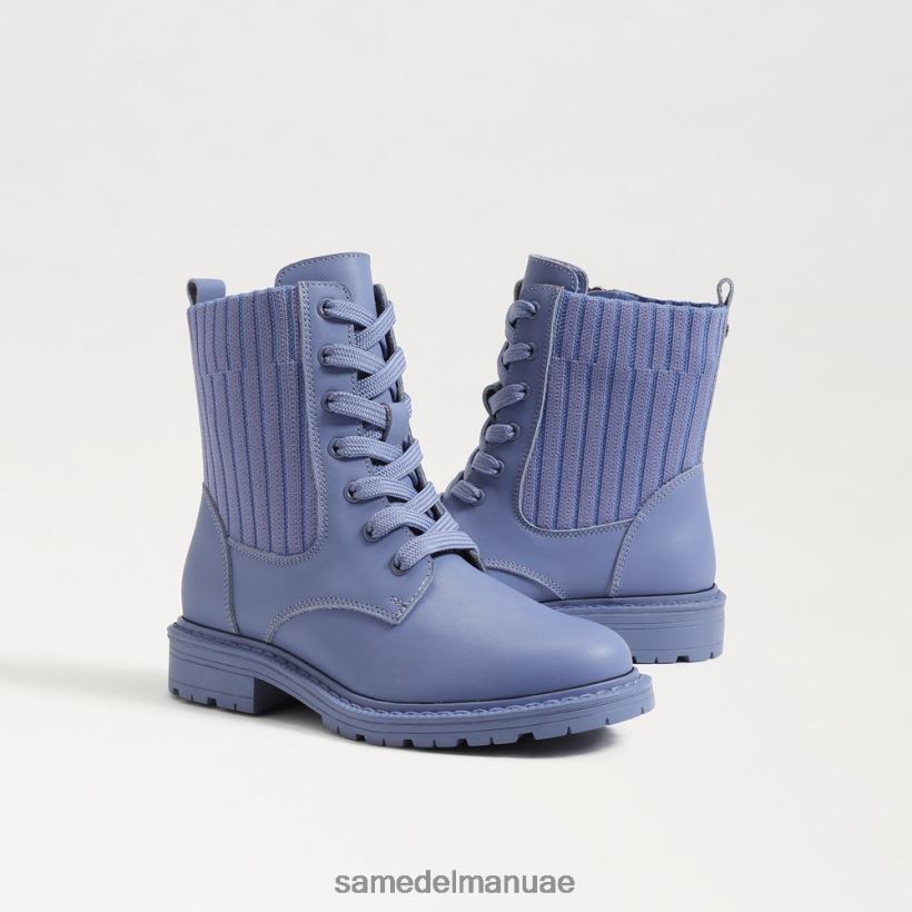 البنفسجي المغبر أحذية Sam Edelman أطفال التمهيد القتالي ليديل 246L6T1011