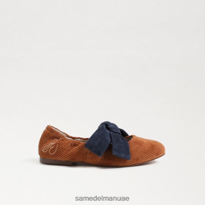 الخردل / البحرية أحذية Sam Edelman أطفال شقة باليه فيليسيتي 246L6T1020