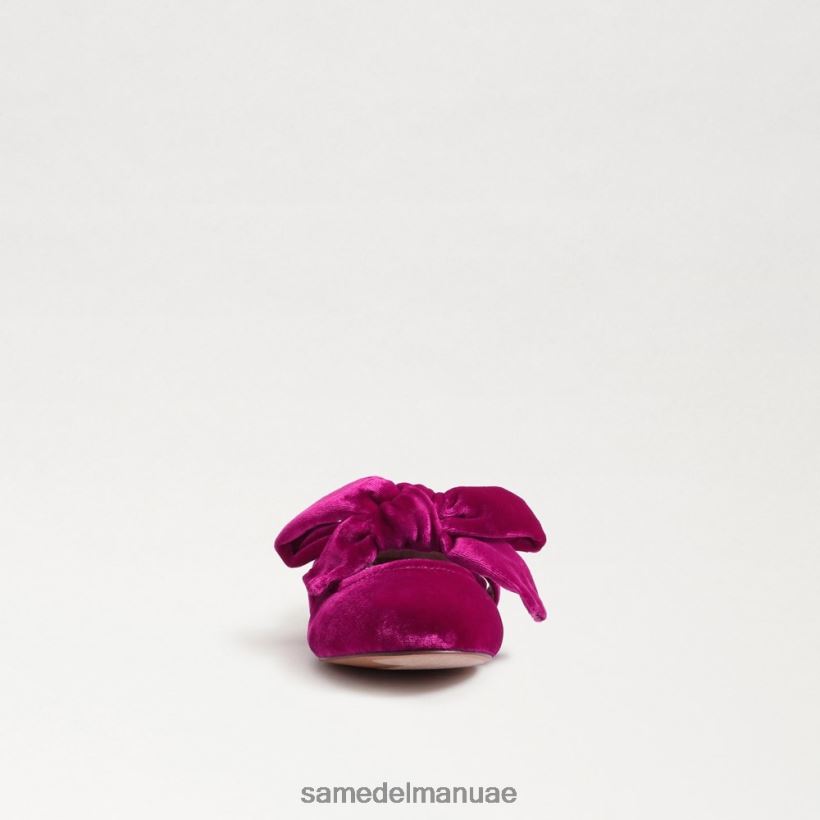 مخمل التوت أحذية Sam Edelman أطفال شقة باليه فيليسيتي 246L6T1022