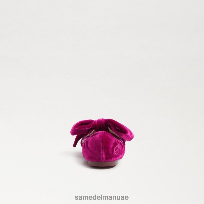 مخمل التوت أحذية Sam Edelman أطفال شقة باليه فيليسيتي 246L6T1022