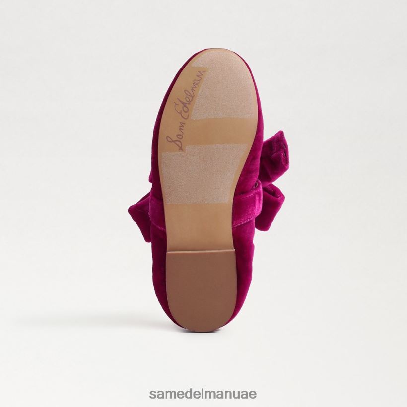 مخمل التوت أحذية Sam Edelman أطفال شقة باليه فيليسيتي 246L6T1022