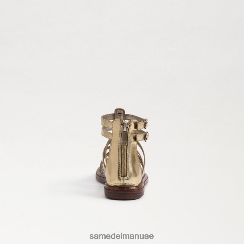 العنبر الذهب أحذية Sam Edelman أطفال صندل مصارع جيني 246L6T1030