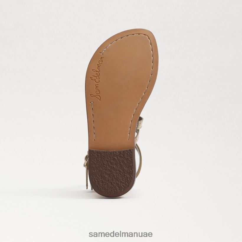 العنبر الذهب أحذية Sam Edelman أطفال صندل مصارع جيني 246L6T1030