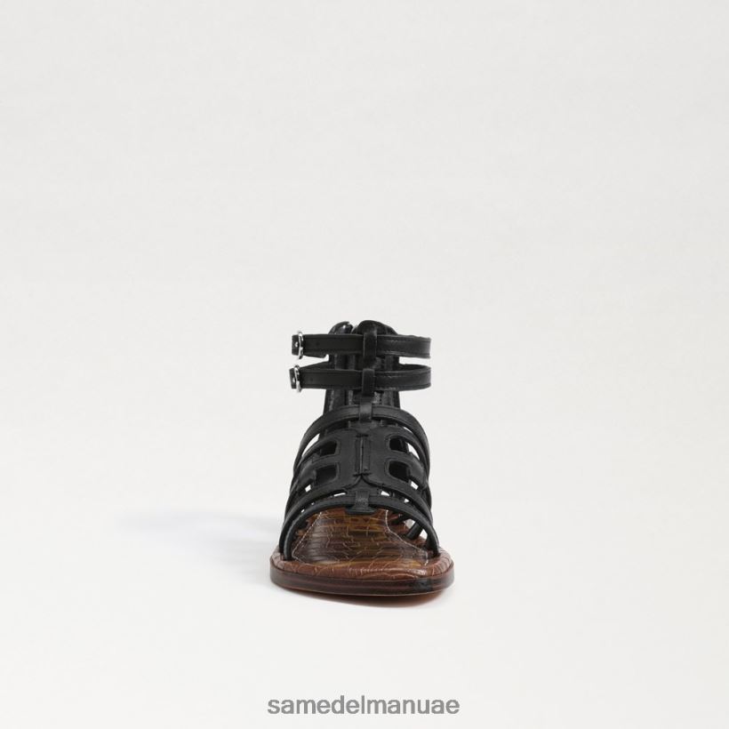 أسود أحذية Sam Edelman أطفال صندل مصارع جيني 246L6T1031
