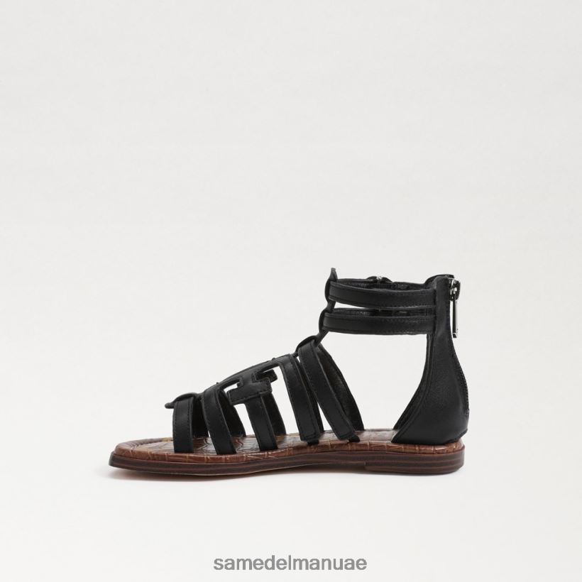 أسود أحذية Sam Edelman أطفال صندل مصارع جيني 246L6T1031