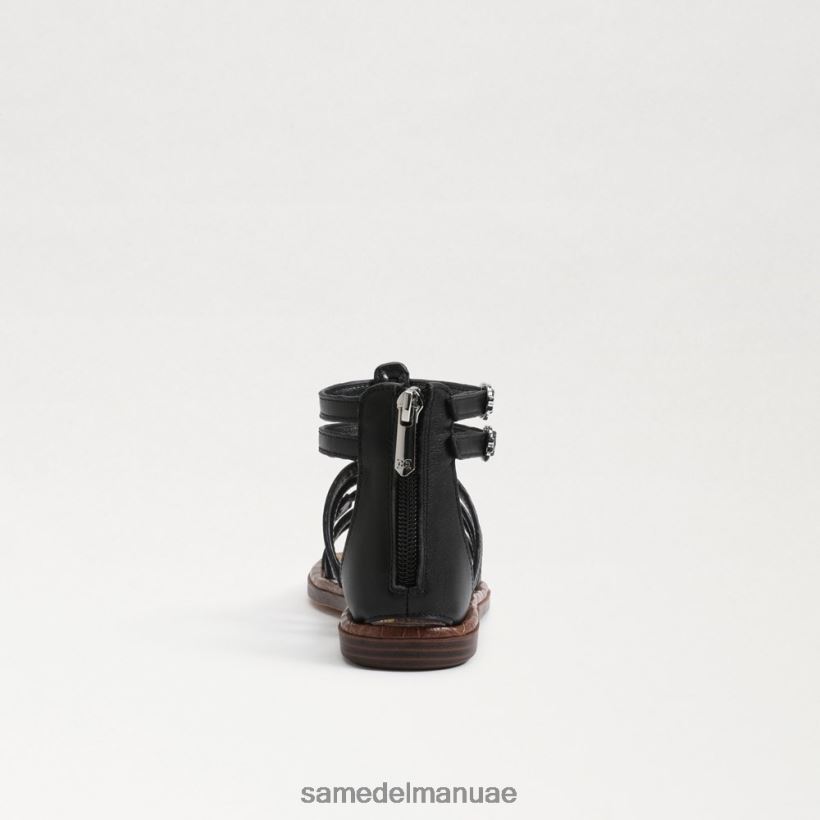 أسود أحذية Sam Edelman أطفال صندل مصارع جيني 246L6T1031