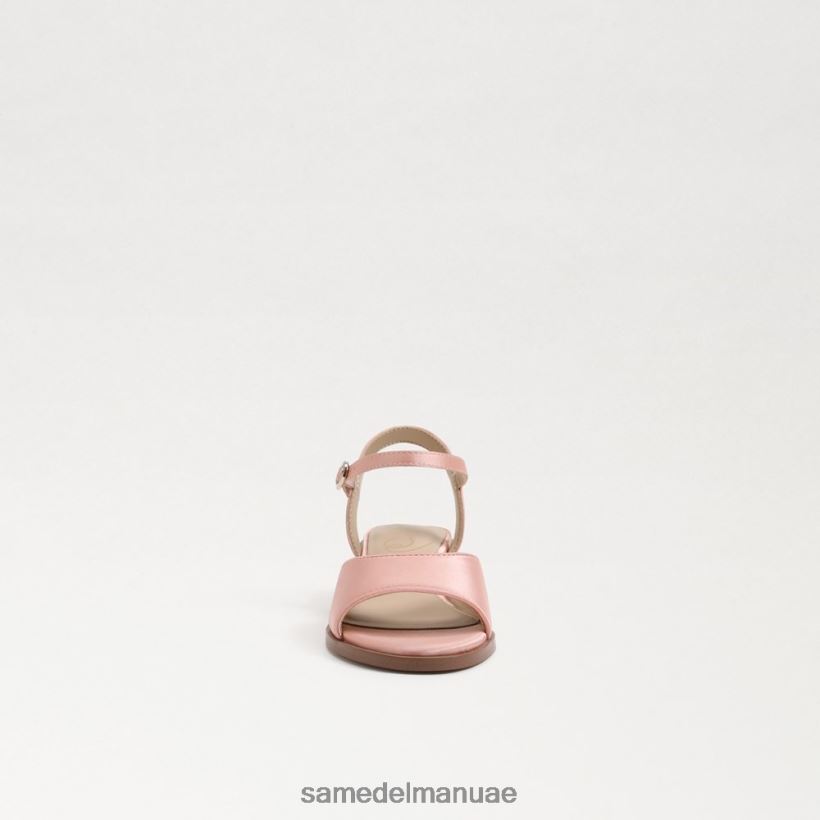 الملح الوردي أحذية Sam Edelman أطفال صندل بكعب كتلة اللبلاب 246L6T1037