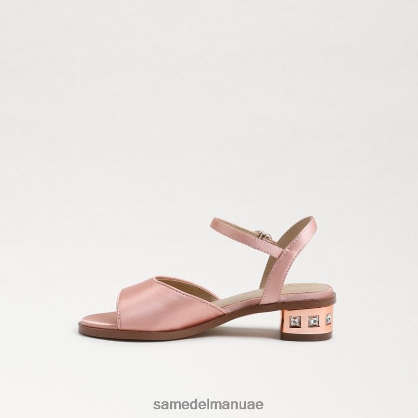الملح الوردي أحذية Sam Edelman أطفال صندل بكعب كتلة اللبلاب 246L6T1037