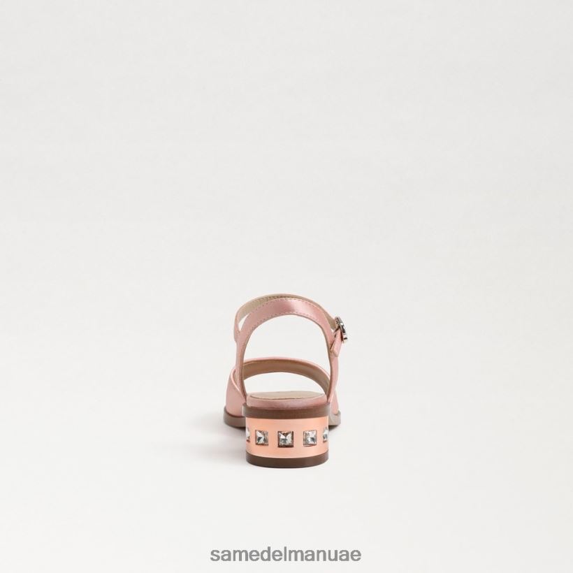 الملح الوردي أحذية Sam Edelman أطفال صندل بكعب كتلة اللبلاب 246L6T1037