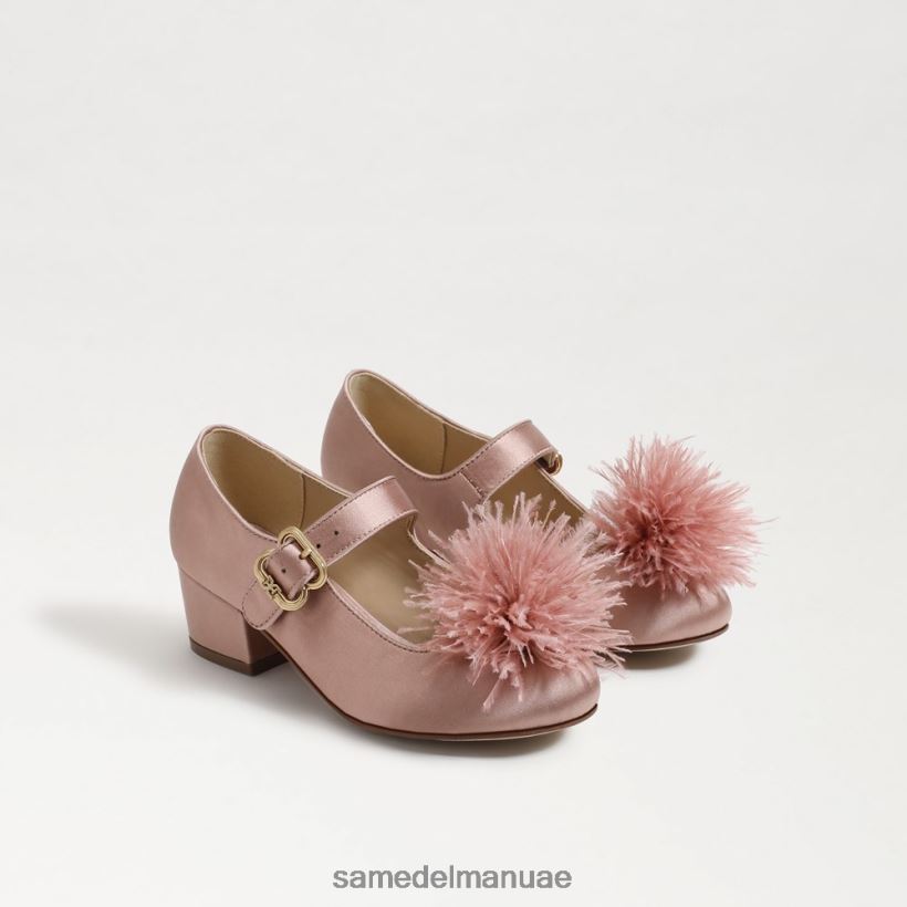 حلوى ناعمة أحذية Sam Edelman أطفال تاليا كعب كتلة ماري جين 246L6T1044