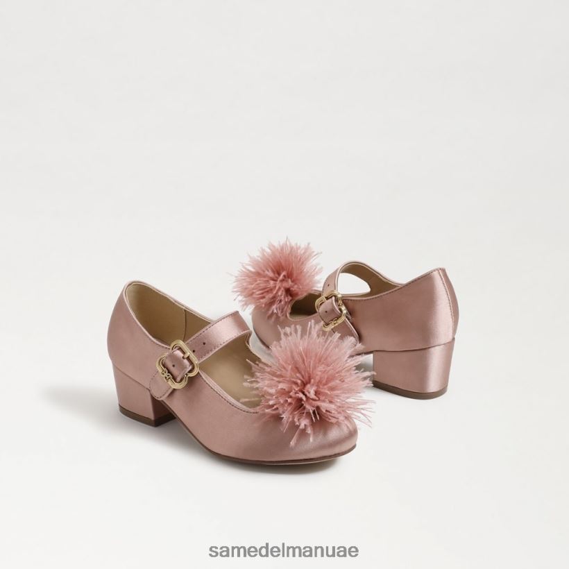 حلوى ناعمة أحذية Sam Edelman أطفال تاليا كعب كتلة ماري جين 246L6T1044