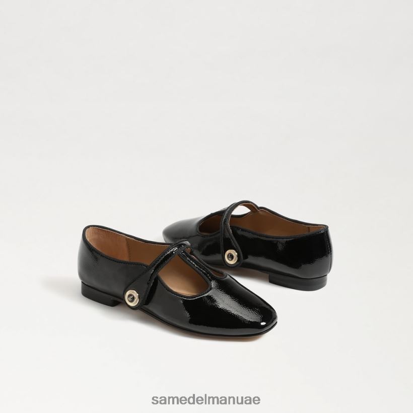 أسود براءة اختراع أحذية Sam Edelman أطفال لحن ماري جين 246L6T1052