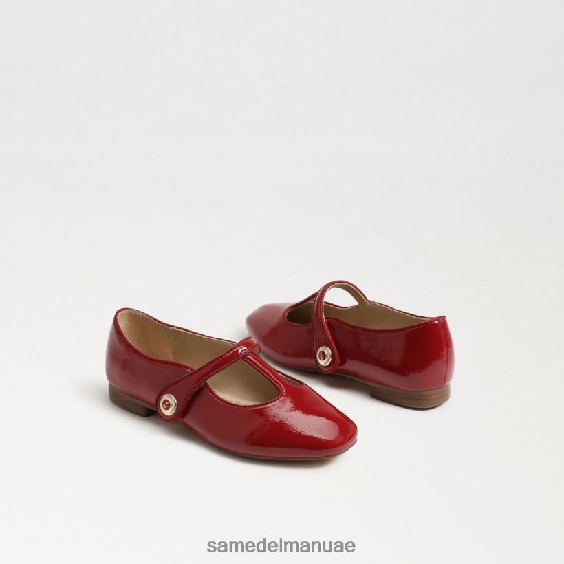 احمر غامق أحذية Sam Edelman أطفال لحن ماري جين 246L6T1053