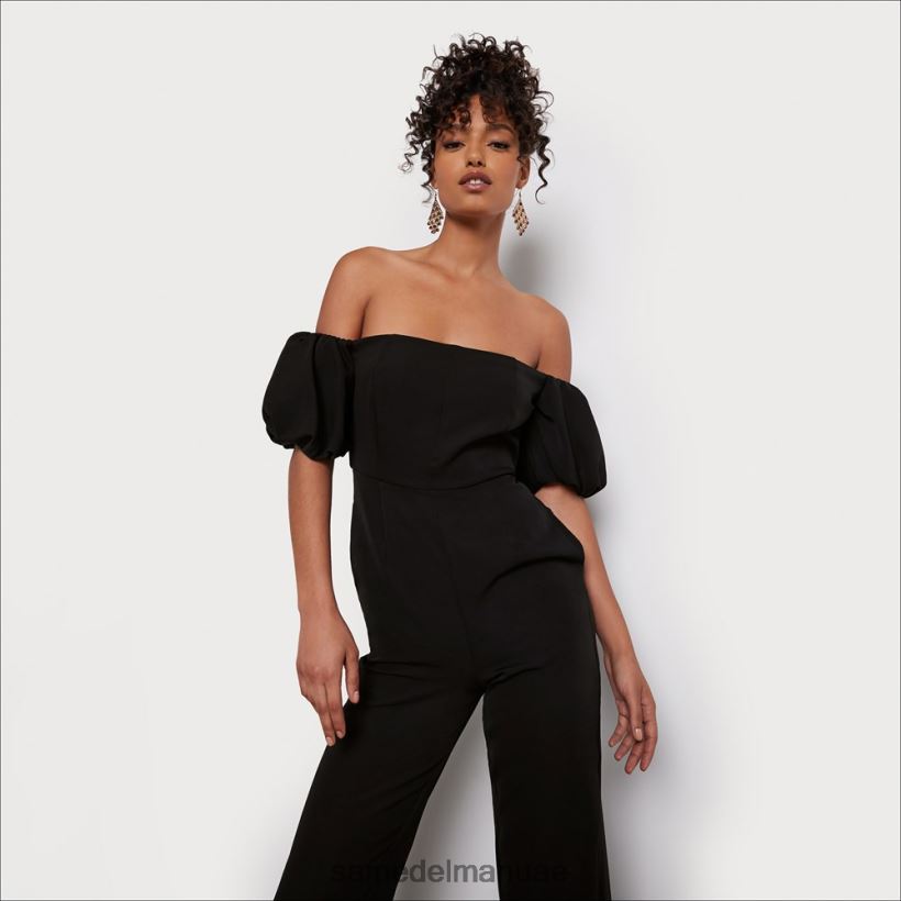 أسود ثياب Sam Edelman نحيف بذلة قبالة الكتف 246L6T1074