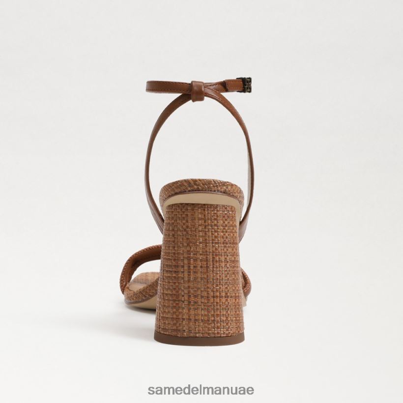 كونياك غني أحذية Sam Edelman نحيف صندل بكعب عريض من كيا 246L6T109