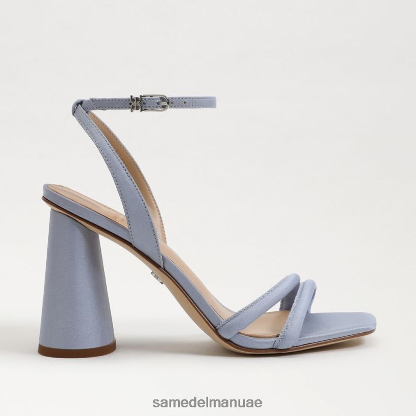 أوسلو الأزرق أحذية Sam Edelman نحيف صندل بكعب عريض من كيا 246L6T111