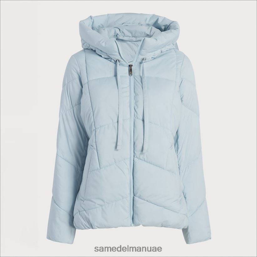 أزرق فاتح ثياب Sam Edelman نحيف وسادة منتفخة طوق 246L6T1120