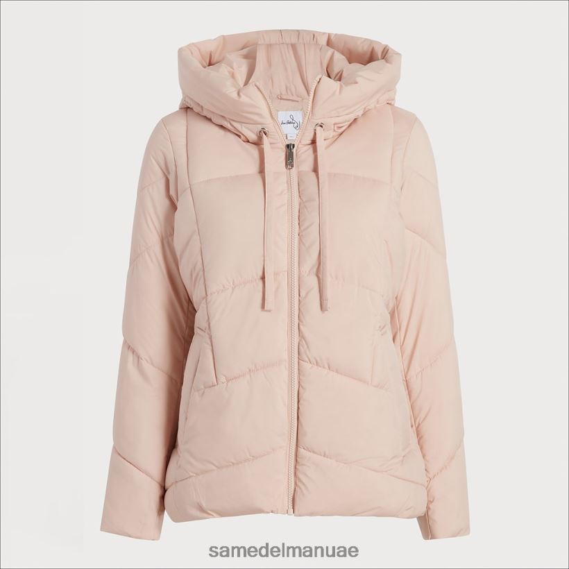 احمر خدود ثياب Sam Edelman نحيف وسادة منتفخة طوق 246L6T1122