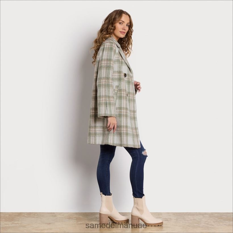 أخضر ناعم ثياب Sam Edelman نحيف سترة من الصوف 246L6T1125