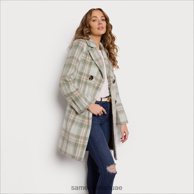 أخضر ناعم ثياب Sam Edelman نحيف سترة من الصوف 246L6T1125