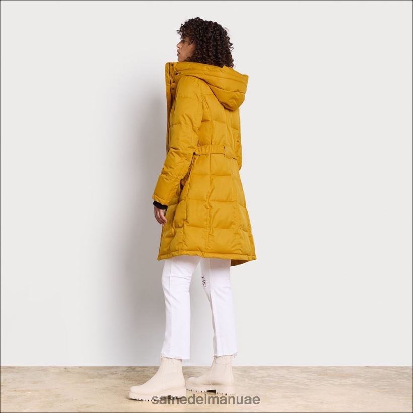 أصفر ثياب Sam Edelman نحيف وسادة منتفخة طوق 246L6T1126