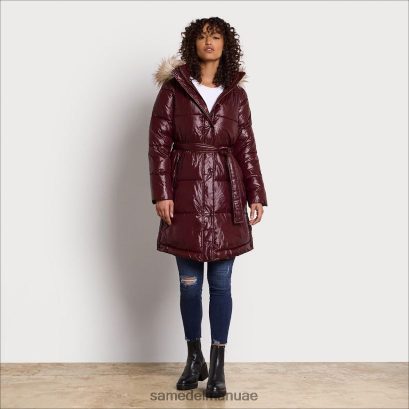 بوردو ثياب Sam Edelman نحيف منتفخ طويل 246L6T1135