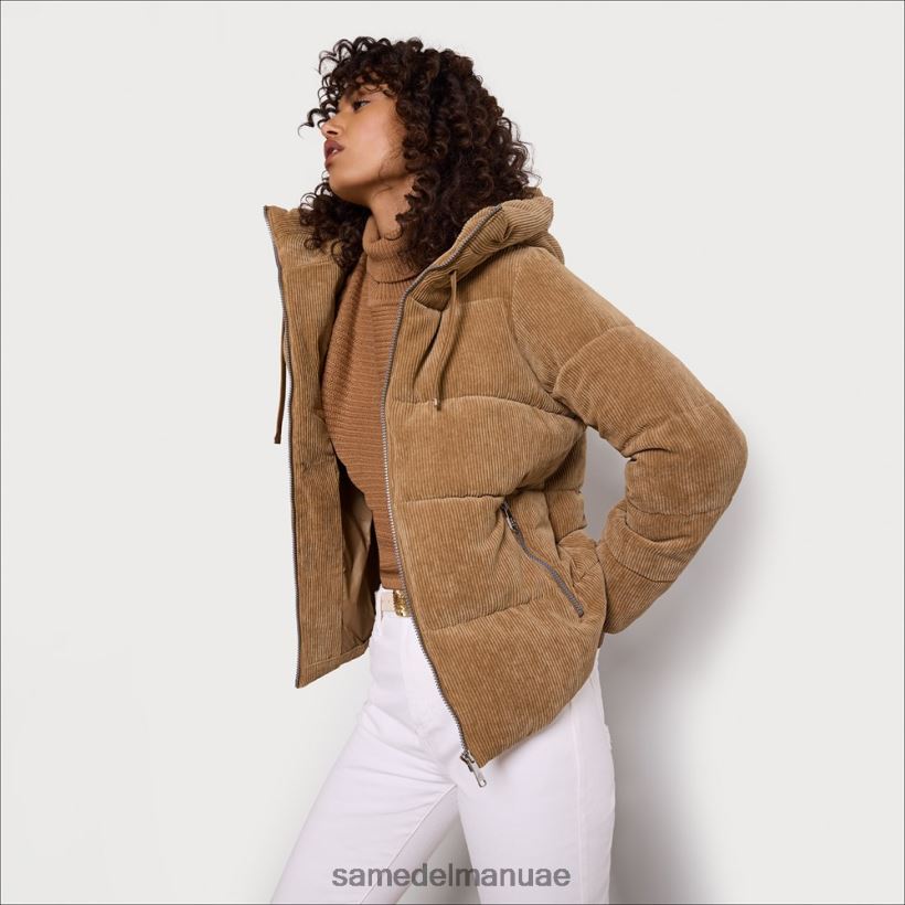 جمل ثياب Sam Edelman نحيف وسادة منتفخة طوق 246L6T1140