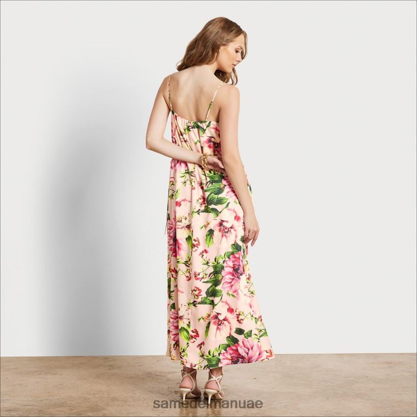 استحى متعدد ثياب Sam Edelman نحيف فستان ماكسي زهري 246L6T1142