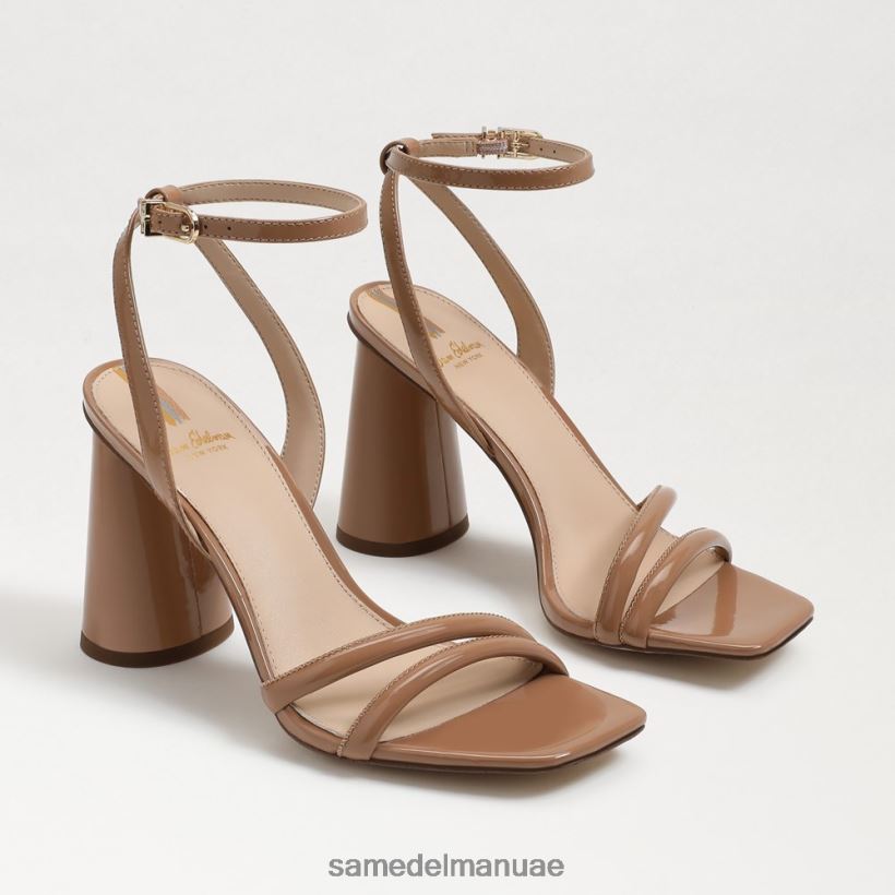 براءة اختراع روزا بلاش أحذية Sam Edelman نحيف صندل بكعب عريض من كيا 246L6T115