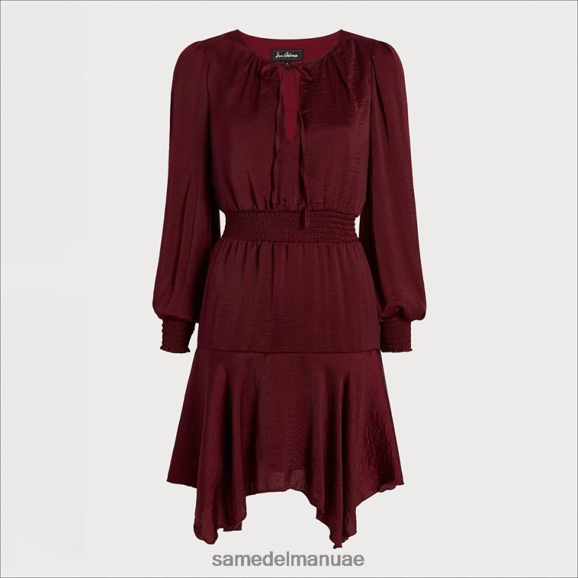 بورجوندي ثياب Sam Edelman نحيف ثقب المفتاح مصغرة 246L6T1151