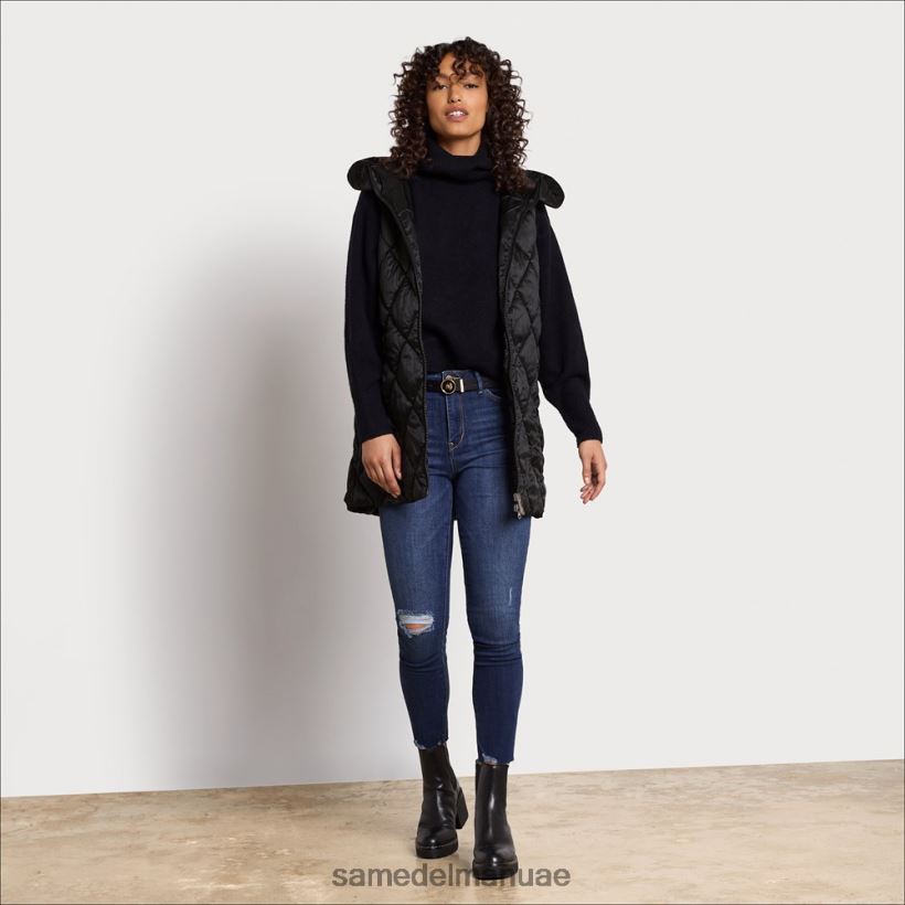 أسود ثياب Sam Edelman نحيف سترة منتفخة 246L6T1156