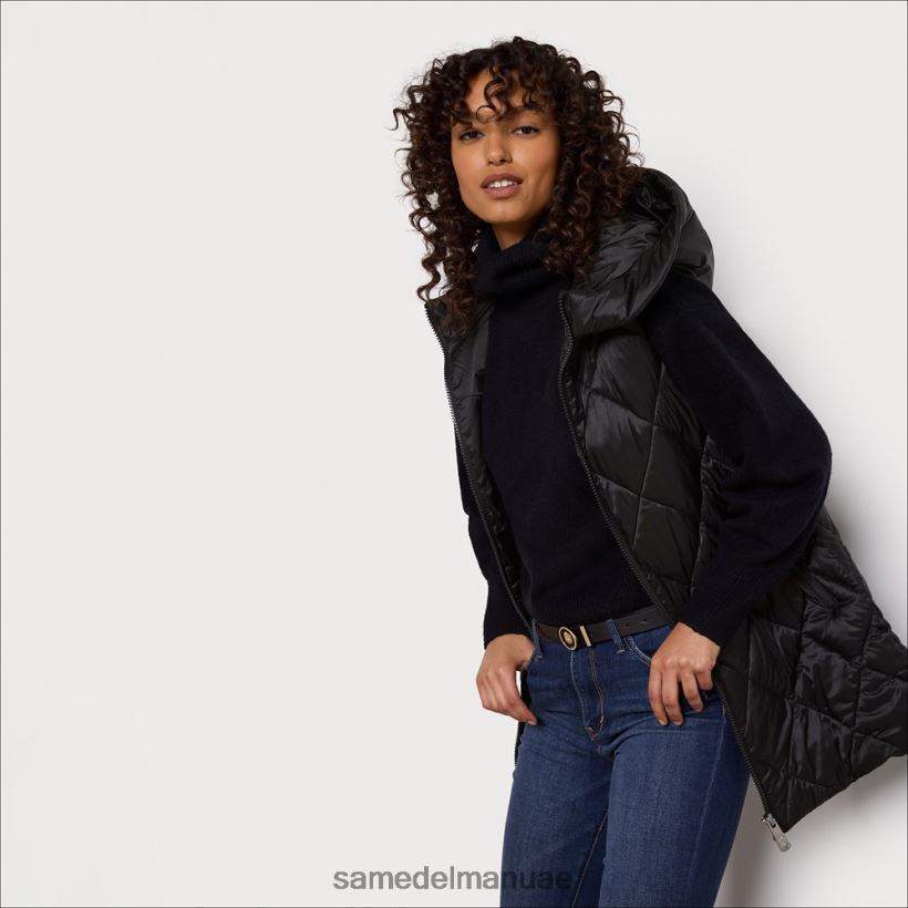 أسود ثياب Sam Edelman نحيف سترة منتفخة 246L6T1156