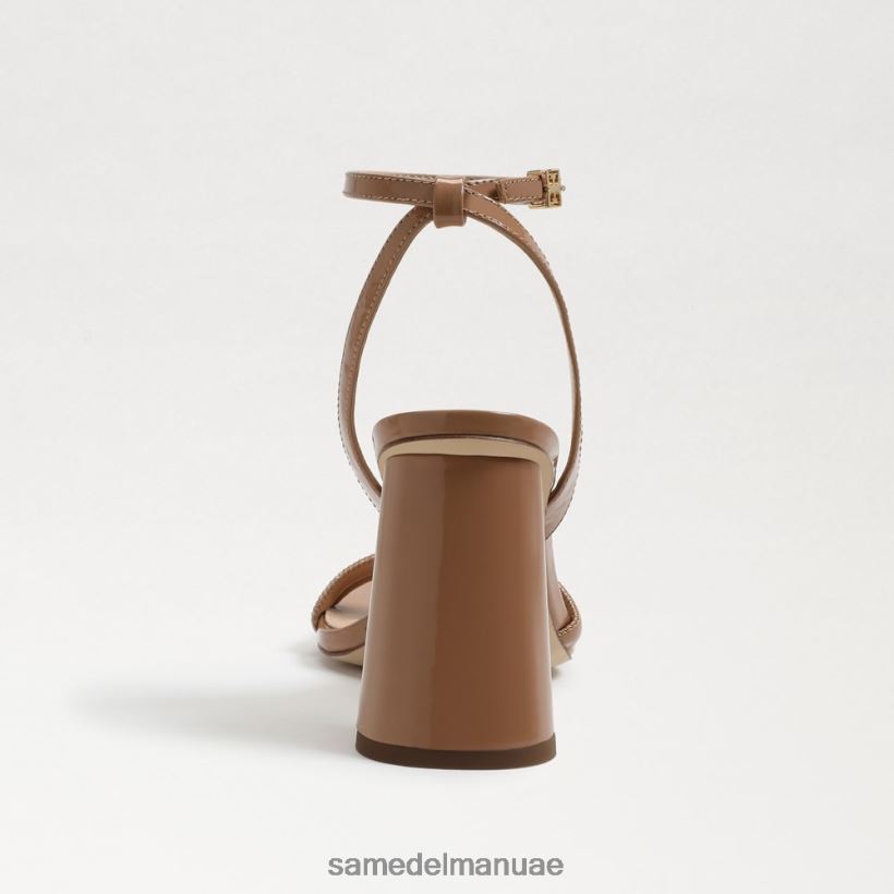 براءة اختراع روزا بلاش أحذية Sam Edelman نحيف صندل بكعب عريض من كيا 246L6T115