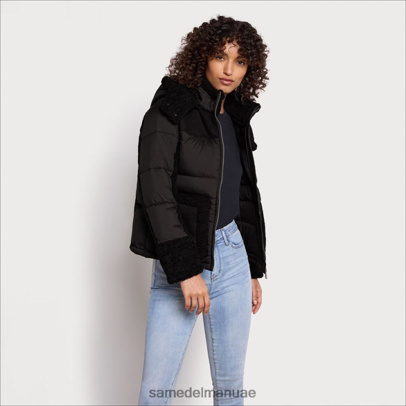 أسود ثياب Sam Edelman نحيف منتفخ قصير مقنع 246L6T1161