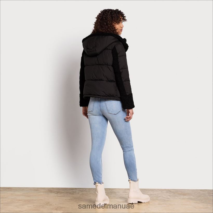 أسود ثياب Sam Edelman نحيف منتفخ قصير مقنع 246L6T1161