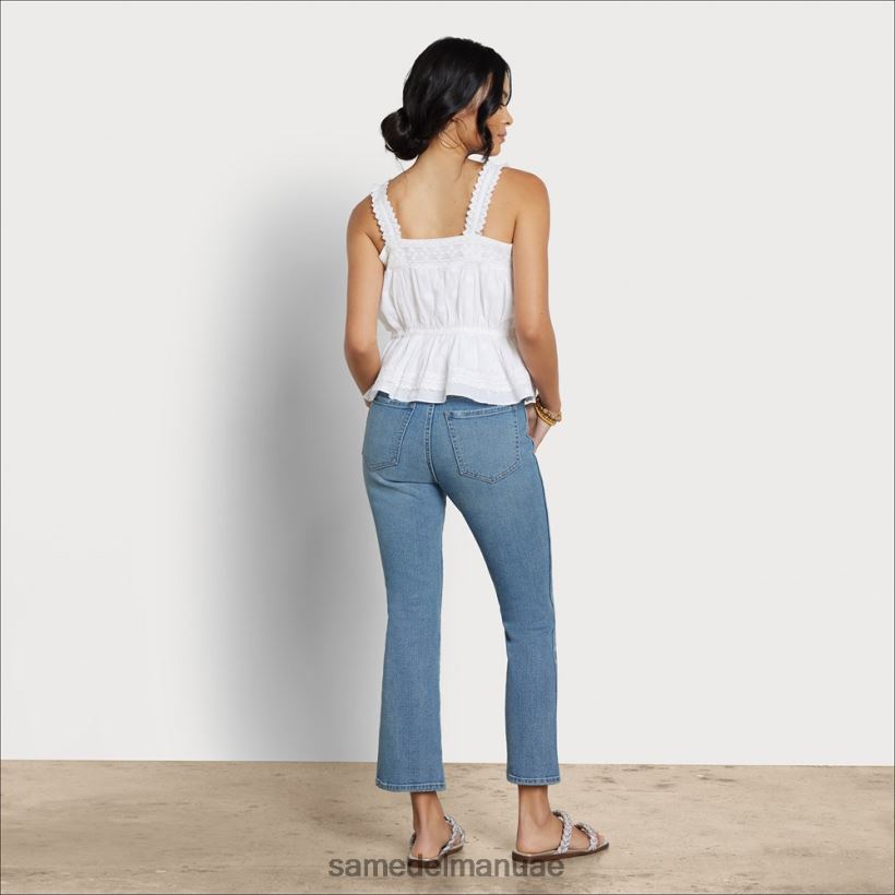 كاتالينا ثياب Sam Edelman نحيف بنطال ليني فلير متوسط ​​الارتفاع 246L6T1183