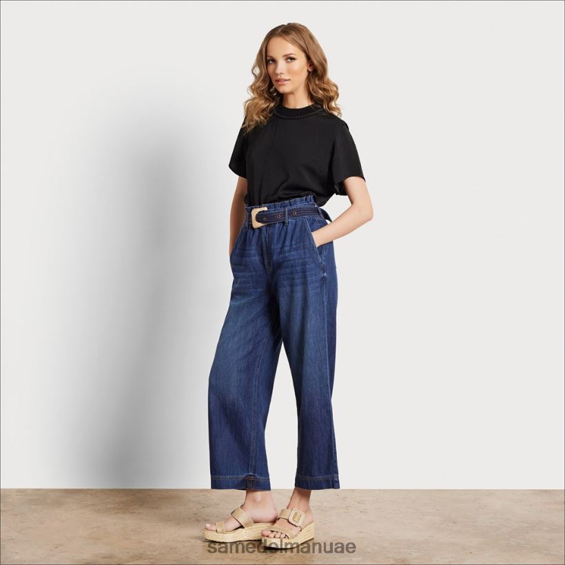 فريزيا ثياب Sam Edelman نحيف راين الدنيم الشاهقة 246L6T1196