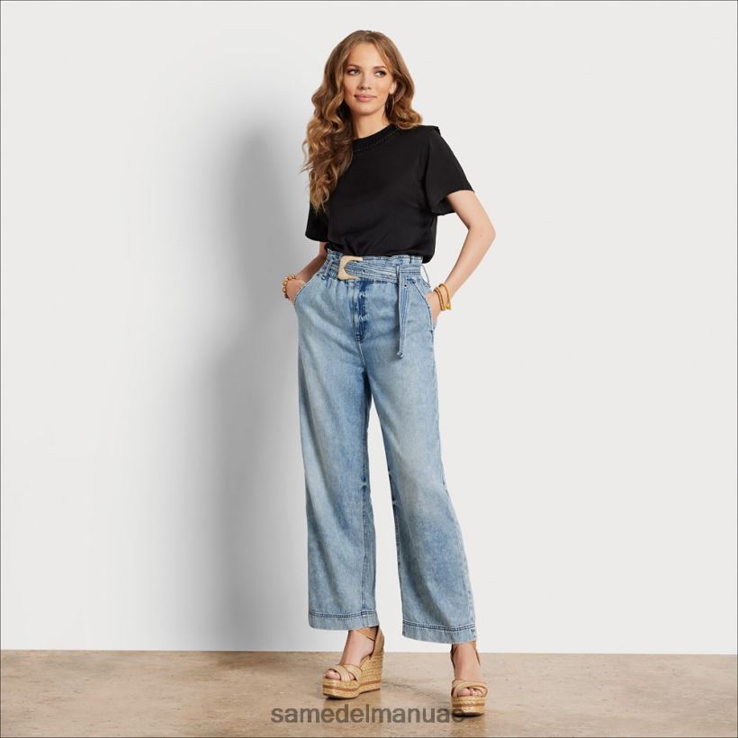 راحة نفسية ثياب Sam Edelman نحيف راين الدنيم الشاهقة 246L6T1197